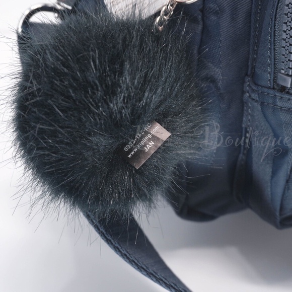 Kipling Defea Large Satchel Shoulder Handbag HB7355 Doodle Jacquard Navy NWT 134 - Picture 12 of 13